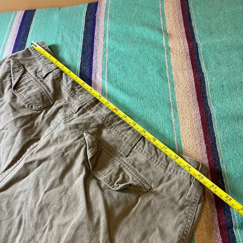 Lee Cargo Shorts Mens 40 Khaki Tan Dungarees Cotton Utility Workwear Hiking